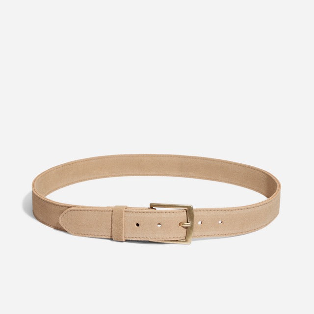 Men's Owen Belt Linen Suede 2.0