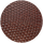 Close-up of brown Cider Snake textured leather material in a circular frame.