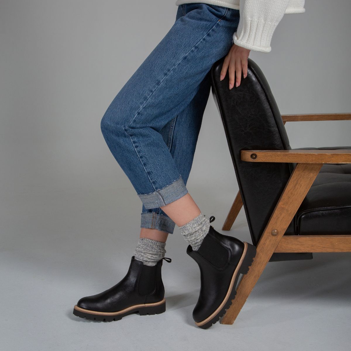 Go-To Lug Chelsea Boot 2.0 Black