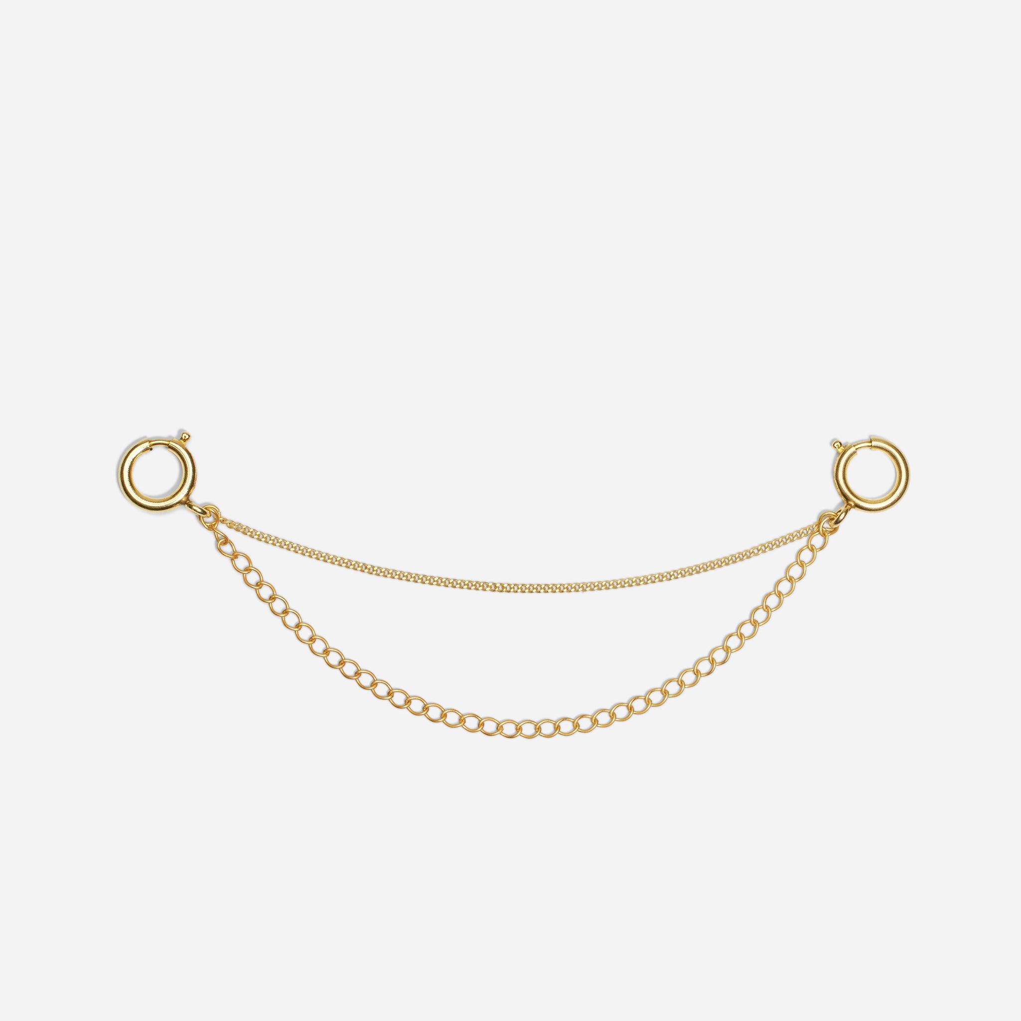 Shoe Charm Chain Gold