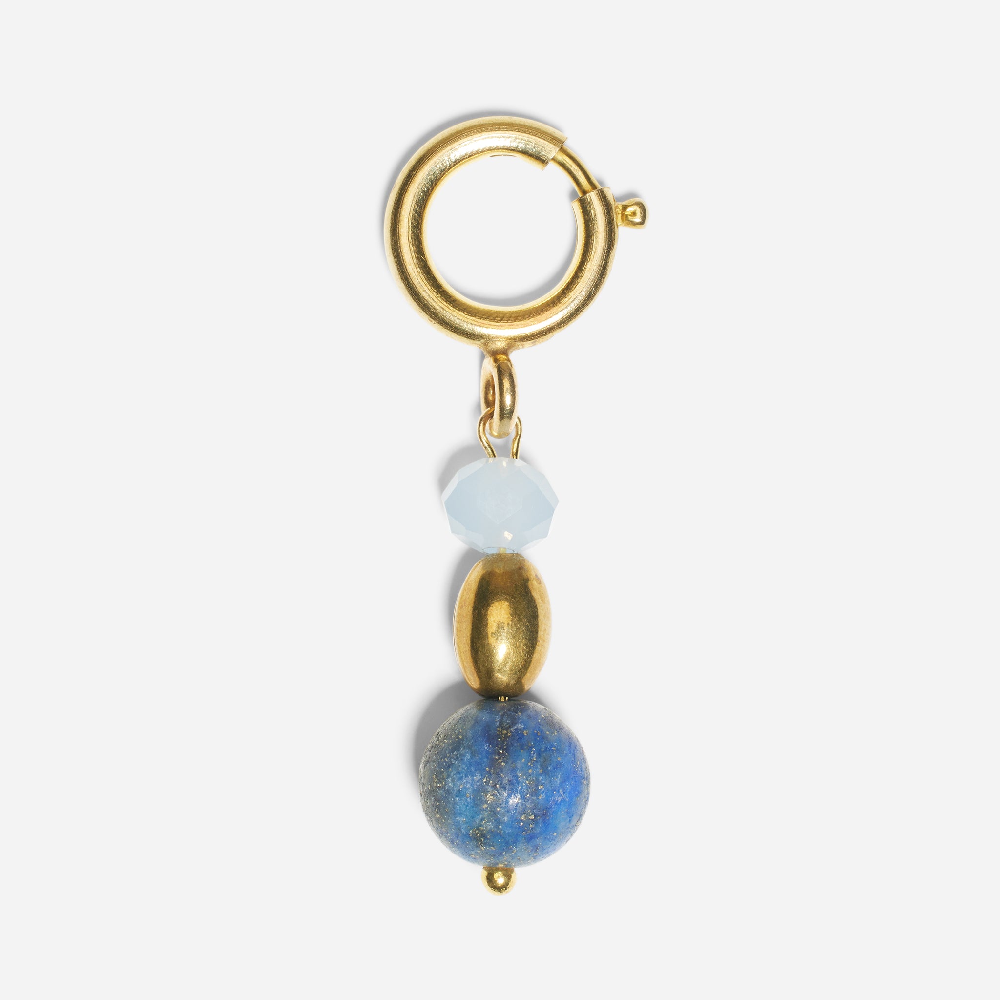 Shoe Charm Beads Blue