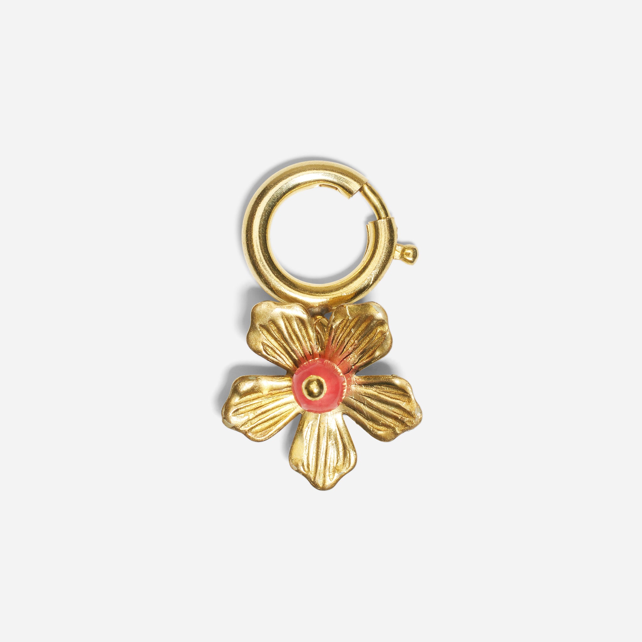 Shoe Charm Flower Pink