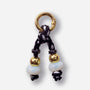 Shoe Charm Black/White