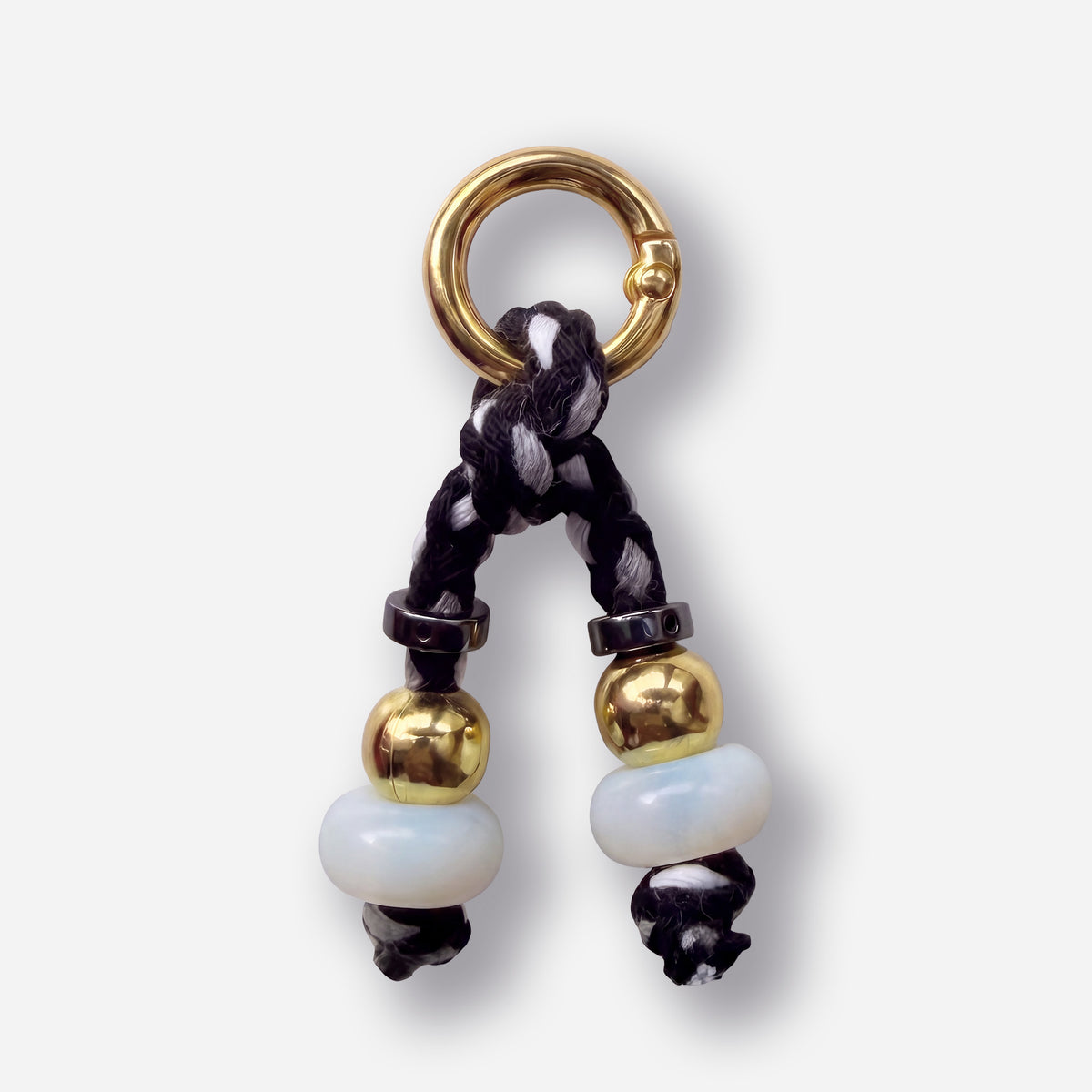 Shoe Charm Black/White
